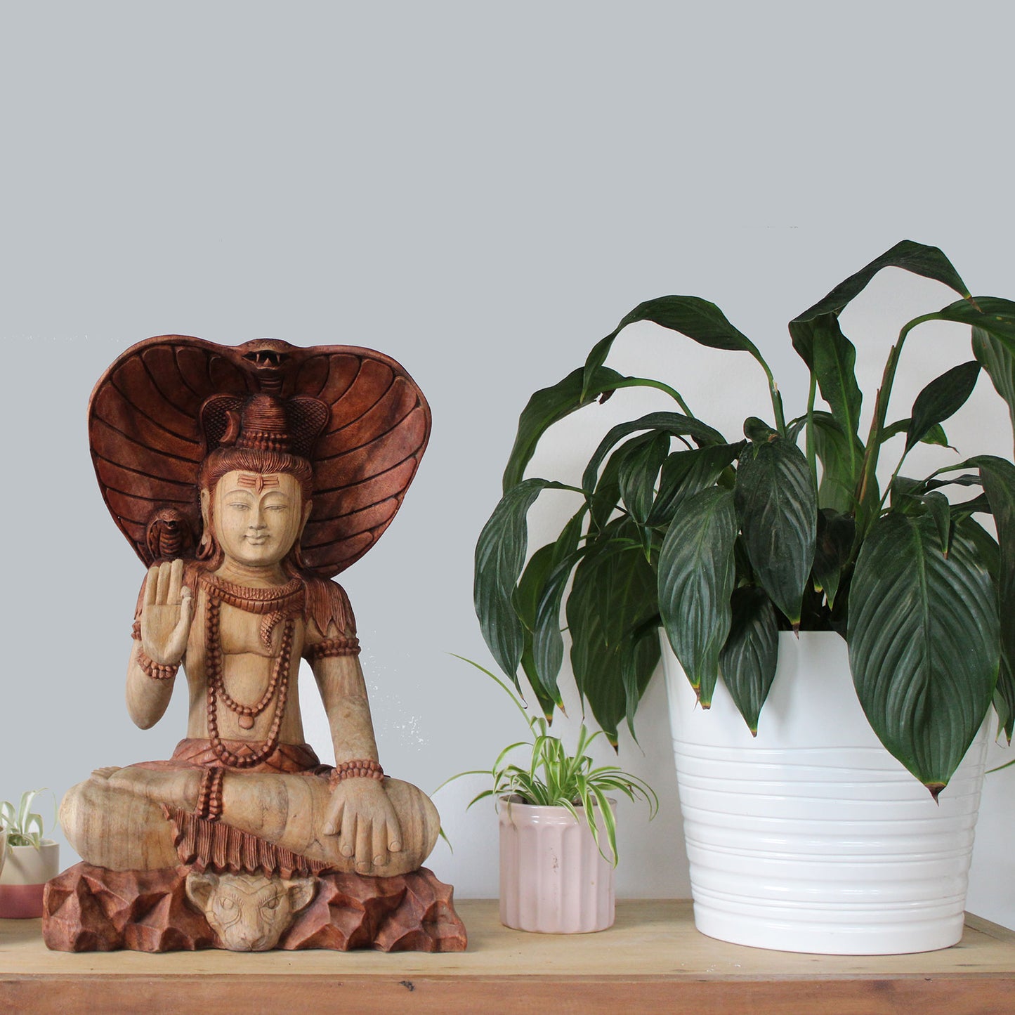 Shiva con Cobra - 50cm