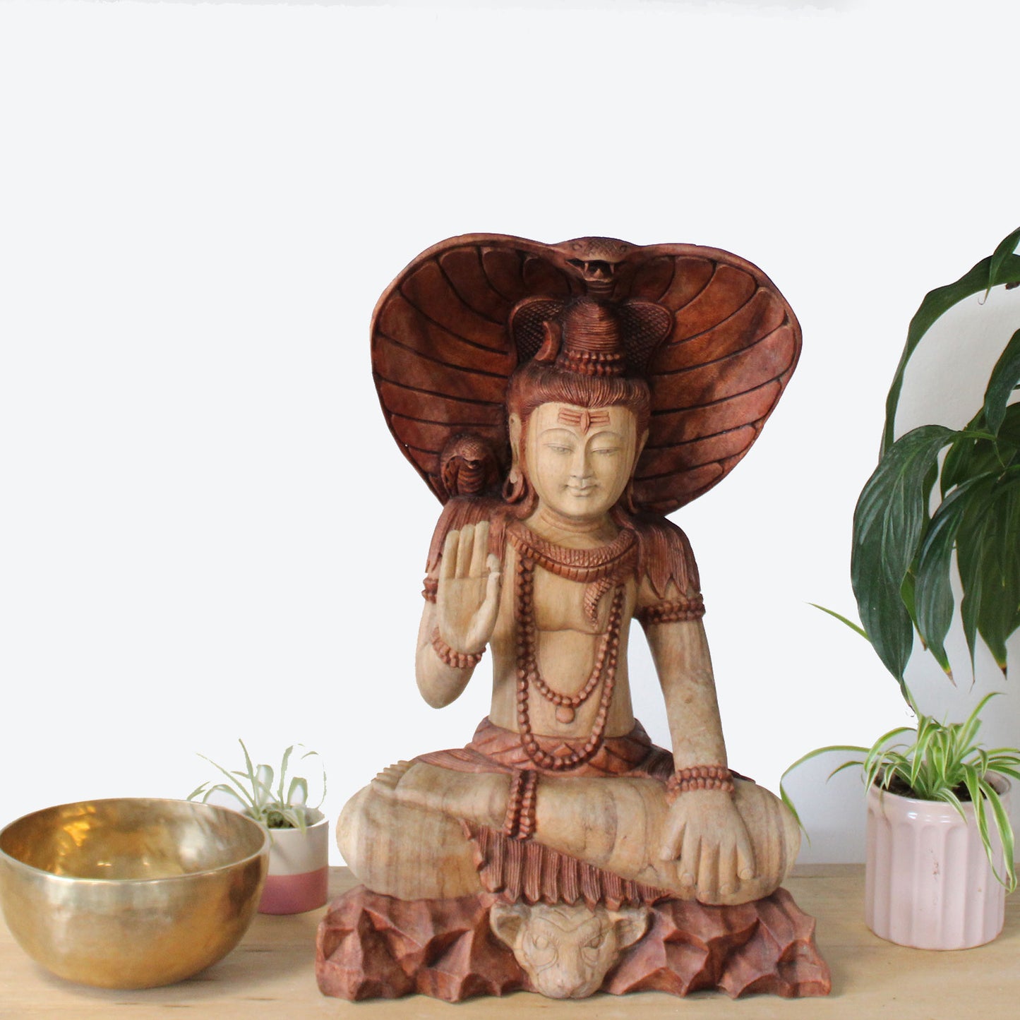 Shiva con Cobra - 50cm