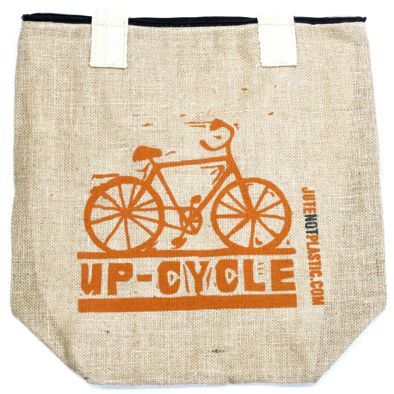 Sac en jute écologique - Vélo - (4 modèles assortis)