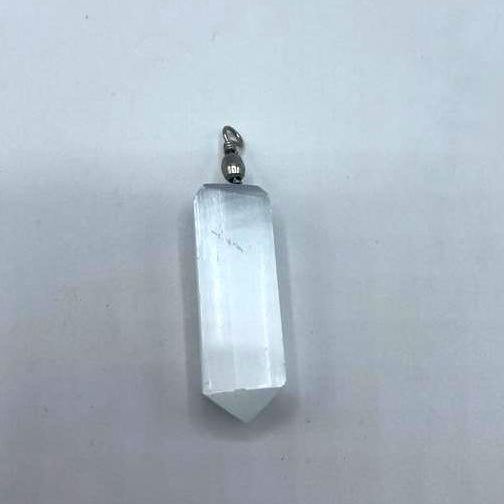 Pendentif en sélénite Oblix