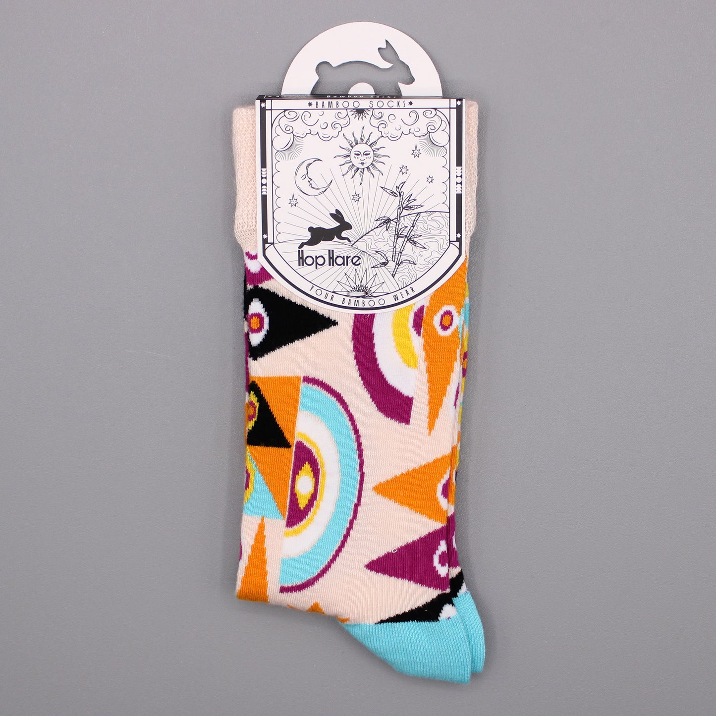 Hop Hare Socken (41-46) - Psychedelic Eye