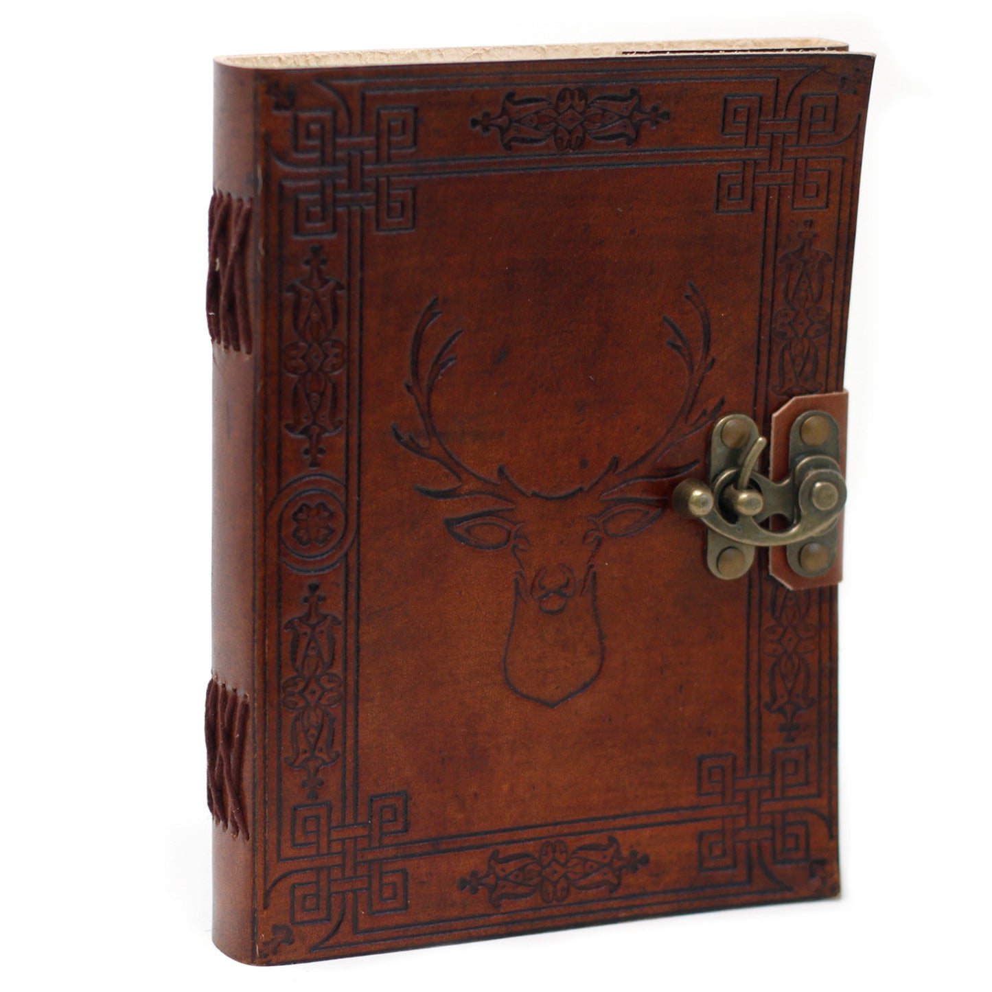 Carnet en cuir de cerf