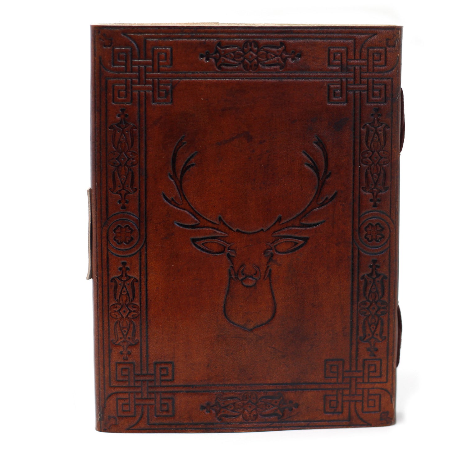 Carnet en cuir de cerf