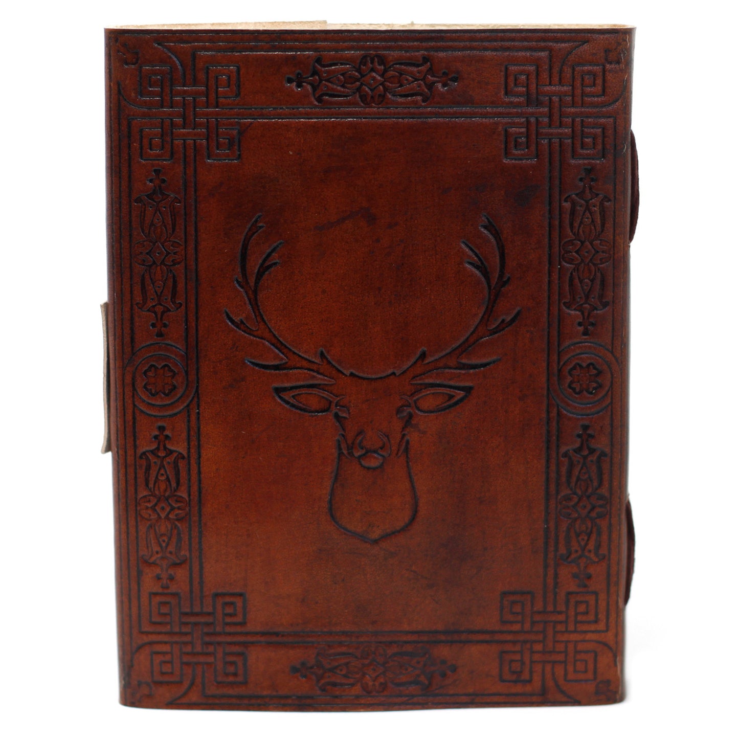 Carnet en cuir de cerf