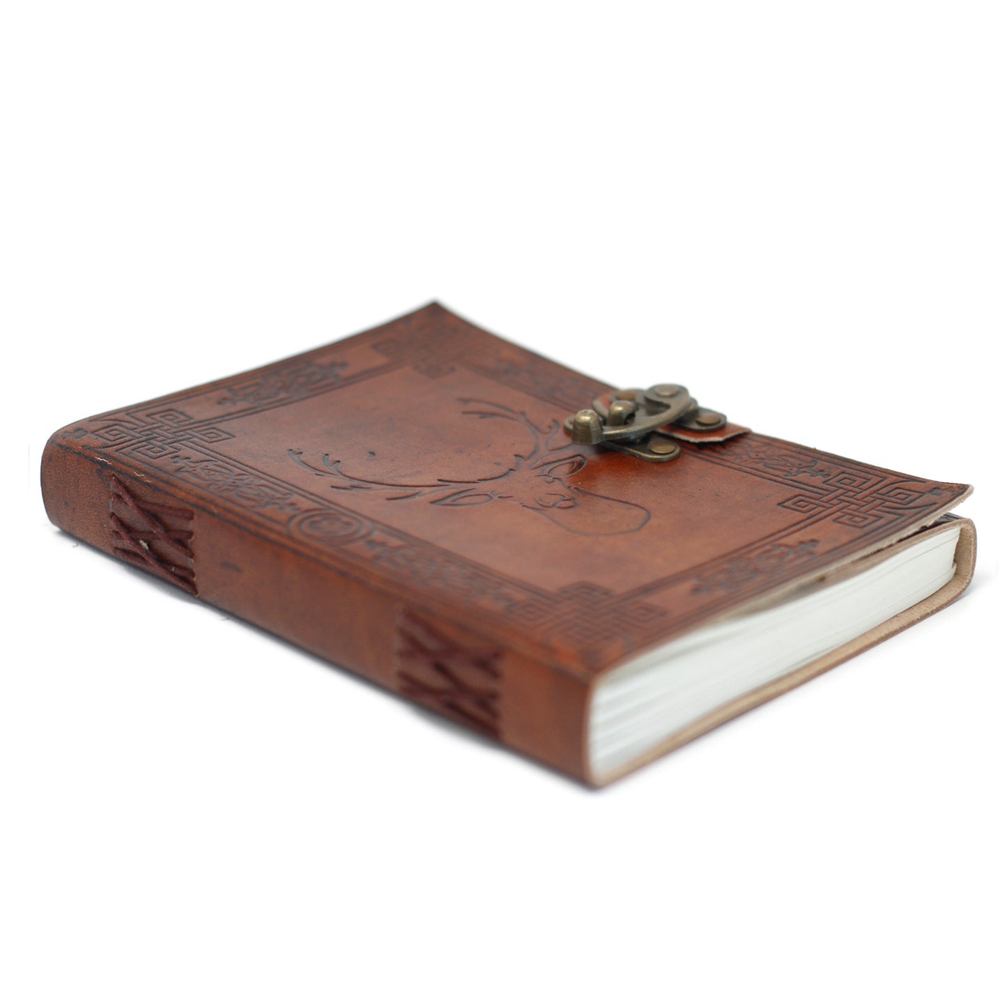 Carnet en cuir de cerf