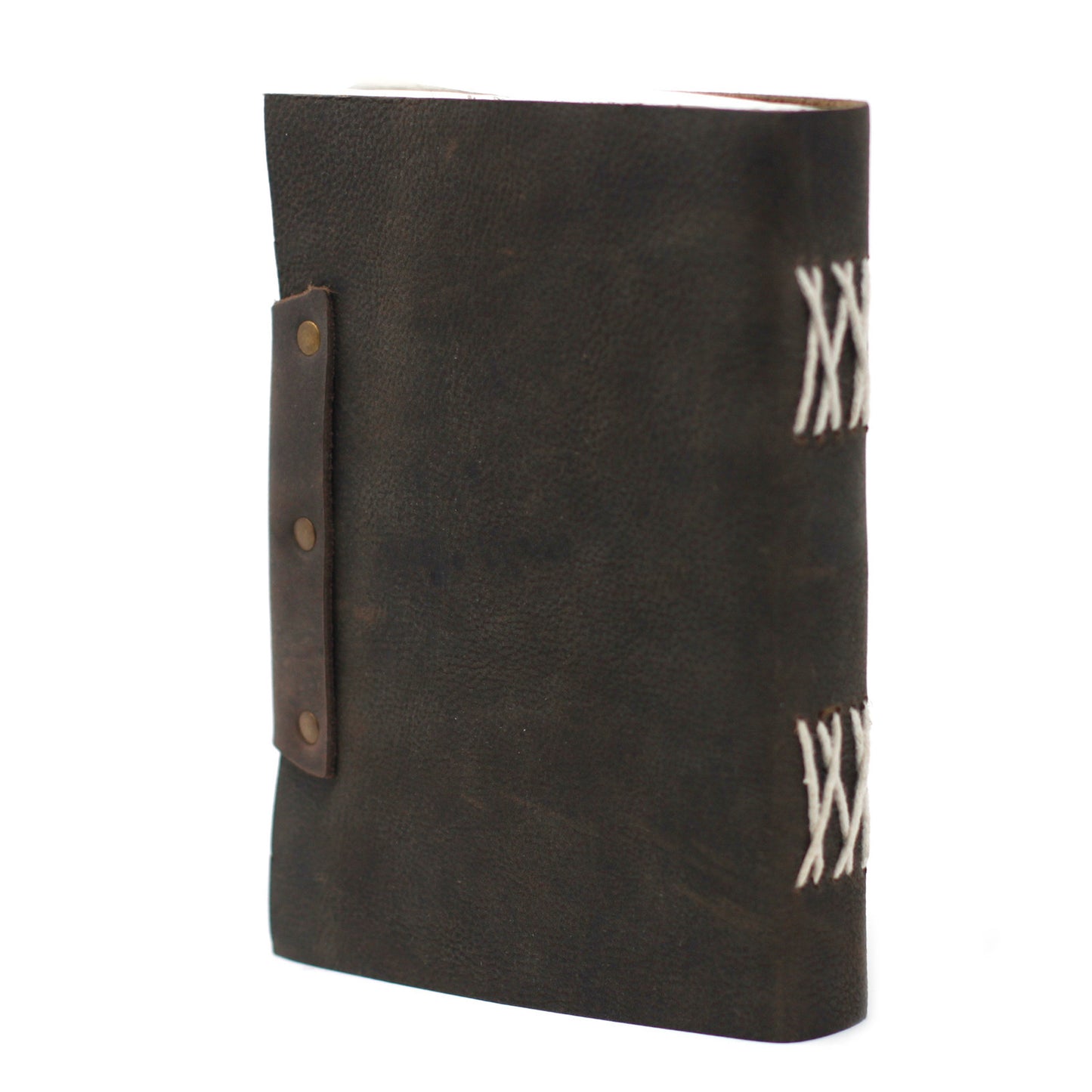 Confessions sur un carnet en cuir