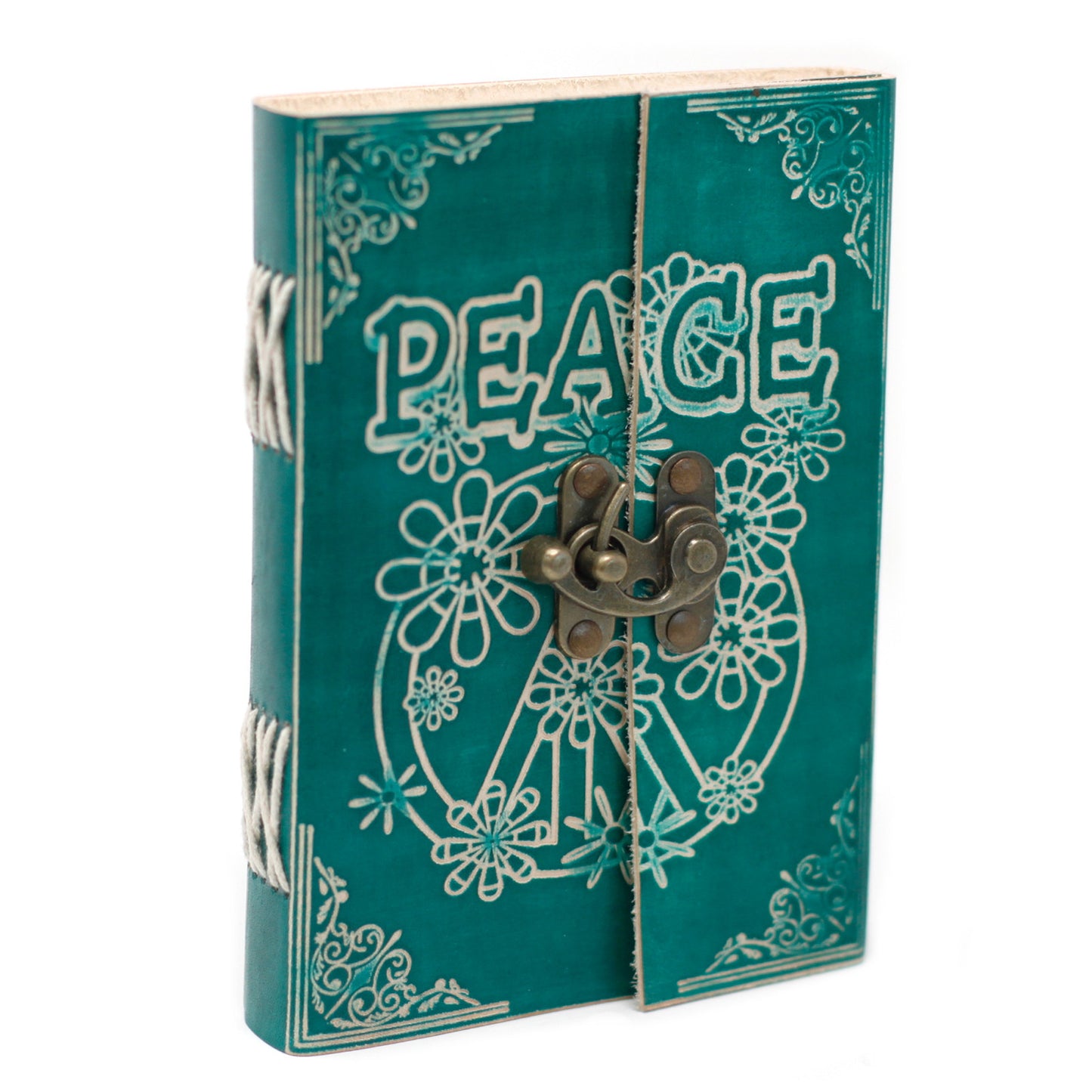 Carnet de notes en cuir Peace
