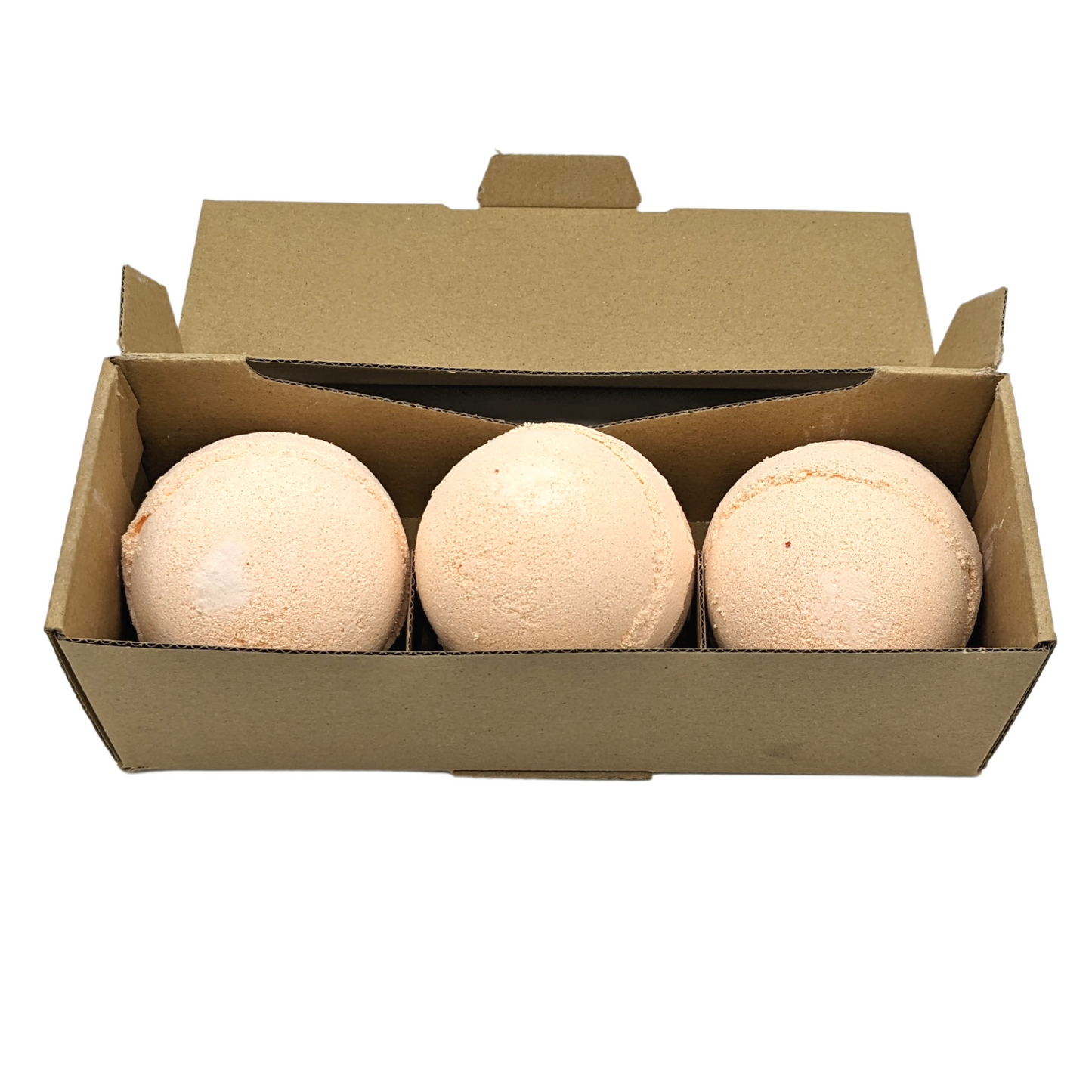 3 bombes de bain à la mandarine et au pamplemousse