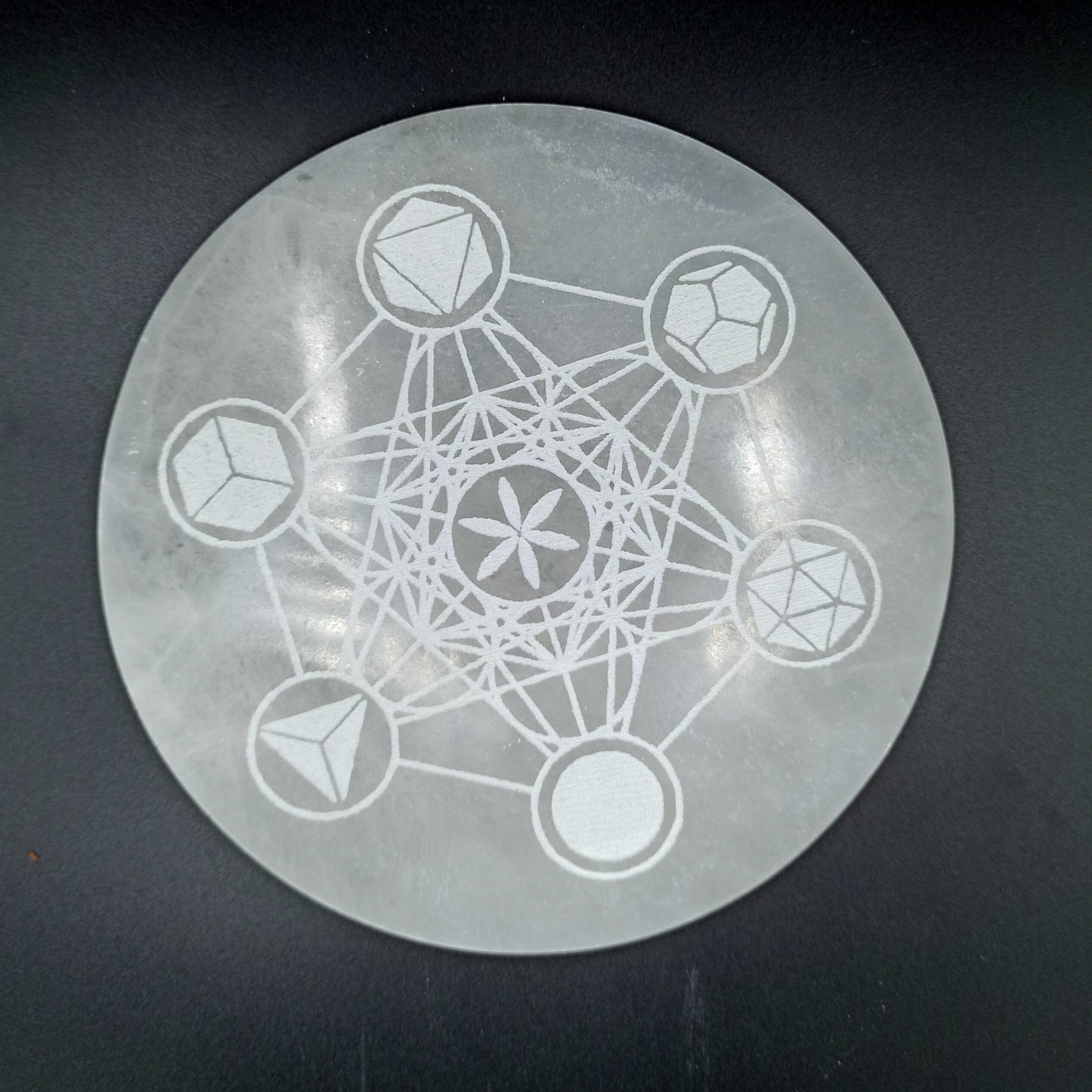 Grande assiette de charge 18 cm - Géométrie sacrée