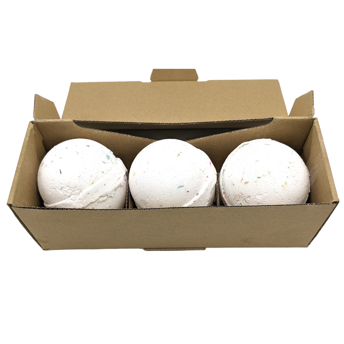 3 x Bombes de bain Tutti Fruiti - Blanc et Multi