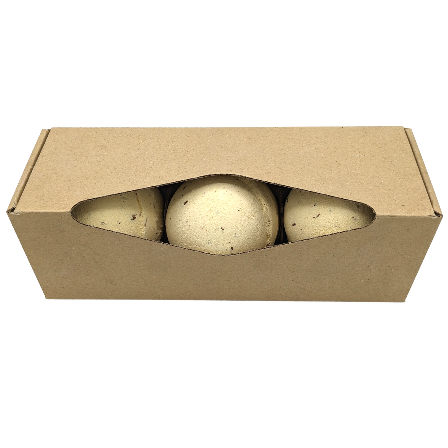 3 bombes de bain Banana Cake - Jaune