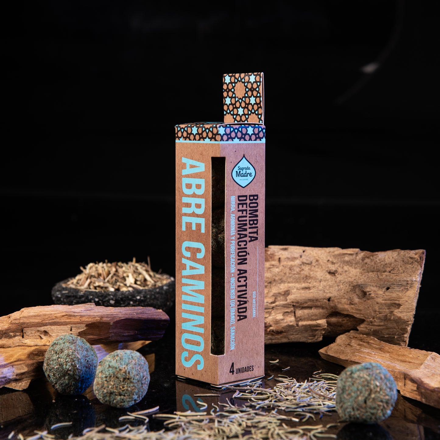 Boîte de 4 bâtons d'encens