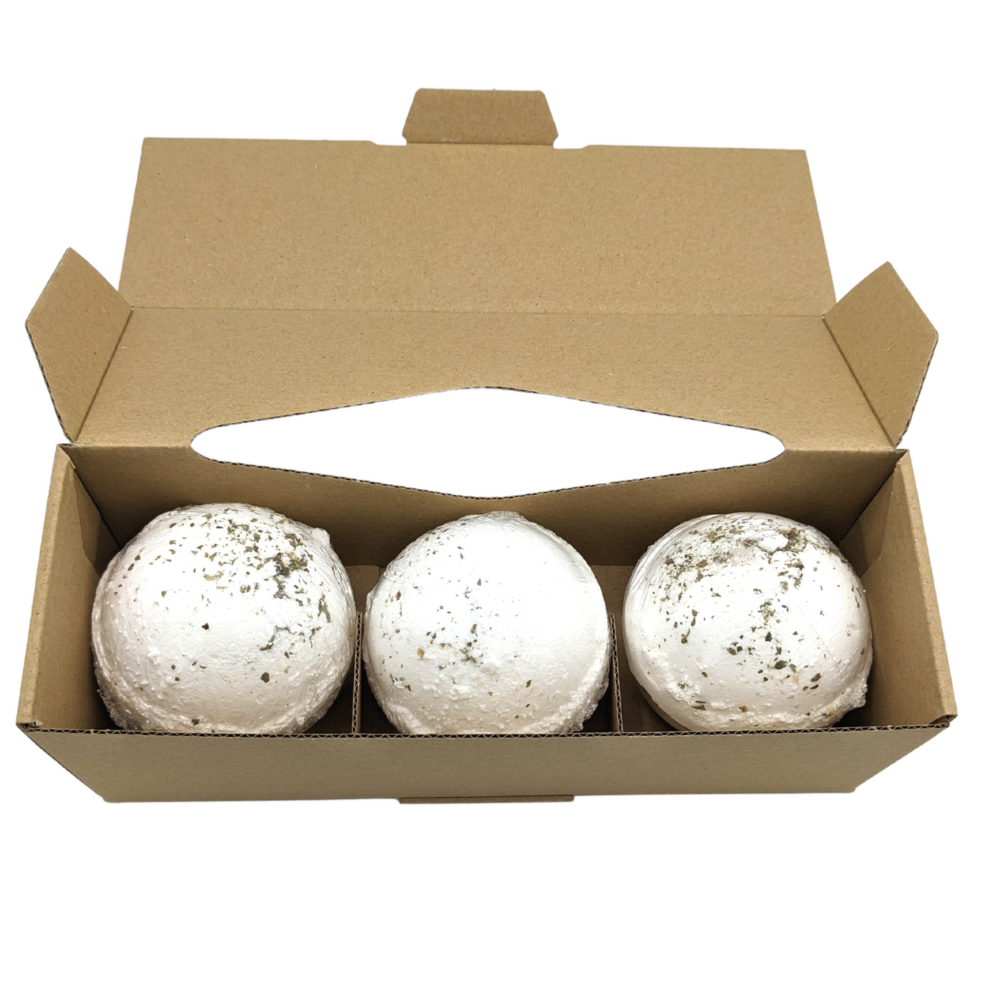 3 x Détox - Bombe de bain au sel de l'Himalaya