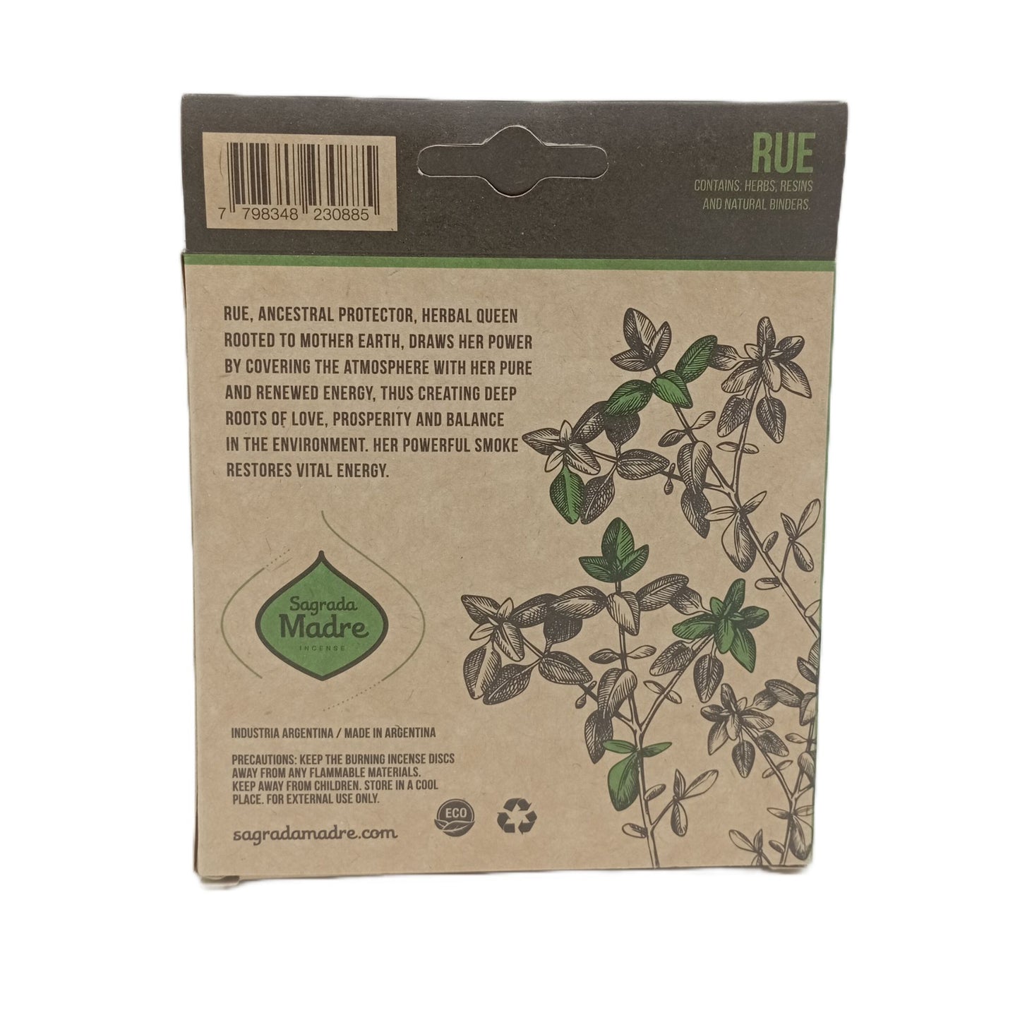 Harz-Räuchertabletten X 4 Rue