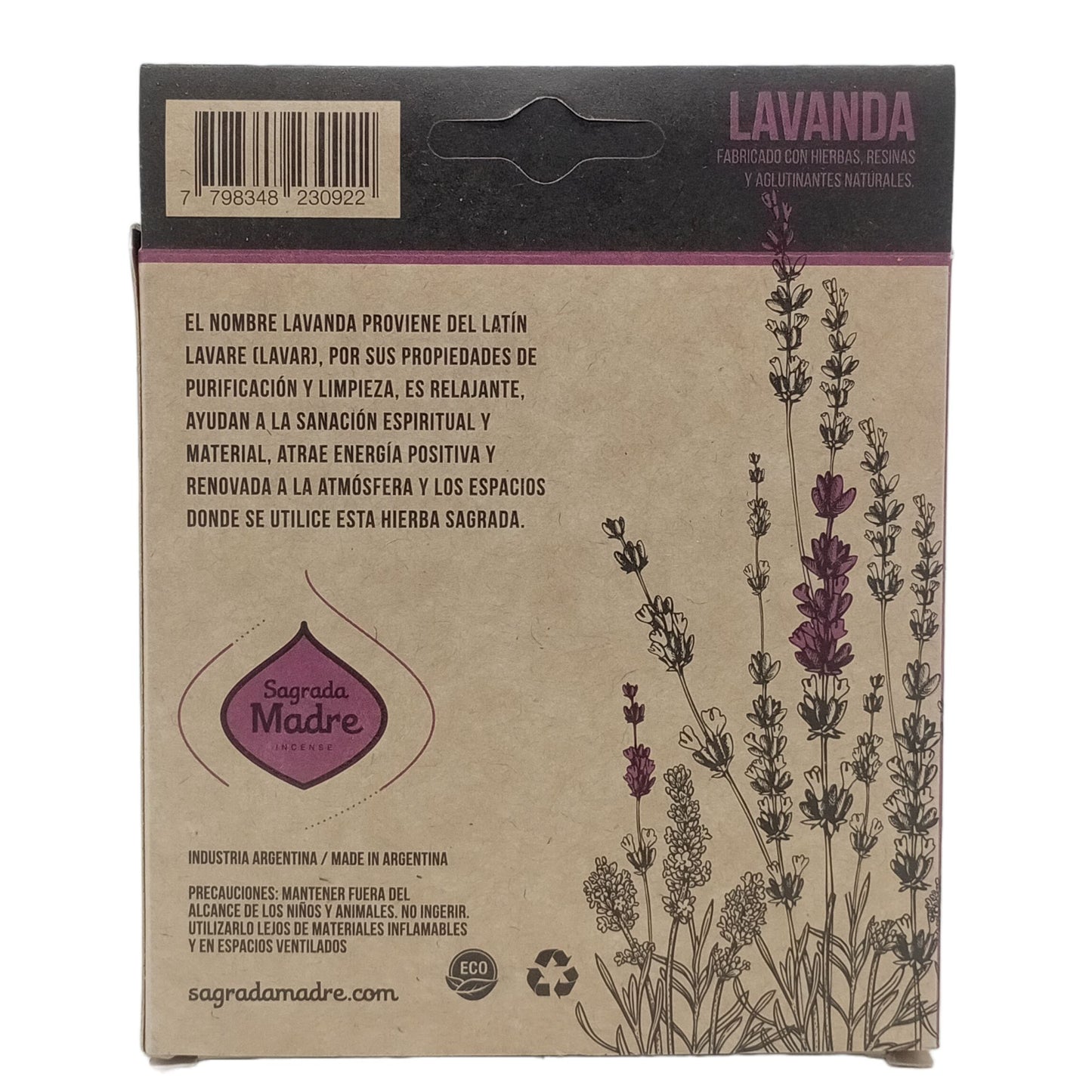 Harz-Räuchertabletten X 4 Lavendel