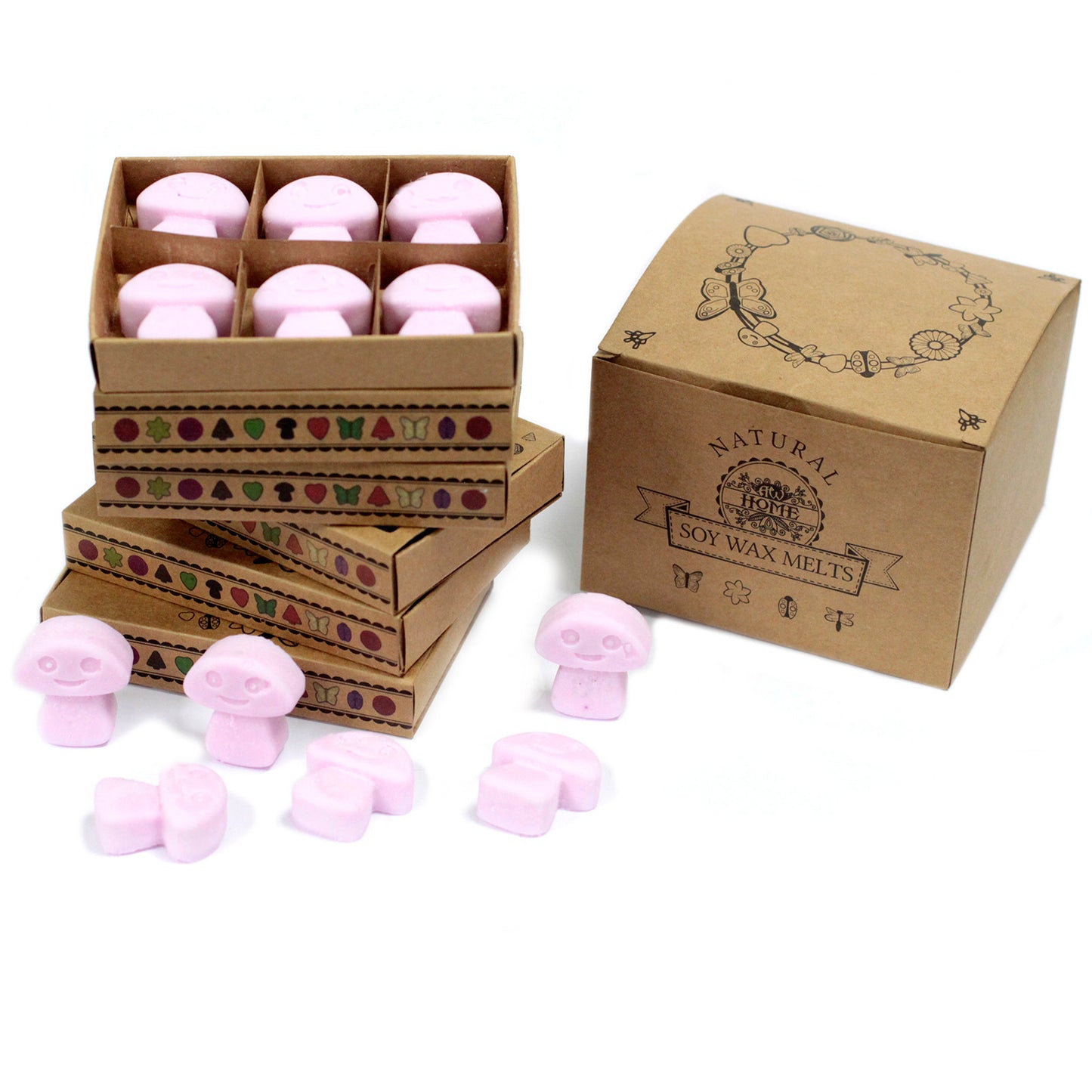 Coffret de 6 fondants à la cire de soja - Ylang Ylang