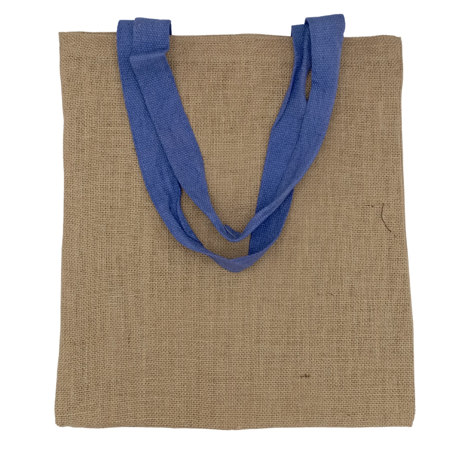 Große Jutetasche - 5 farbige Griffe