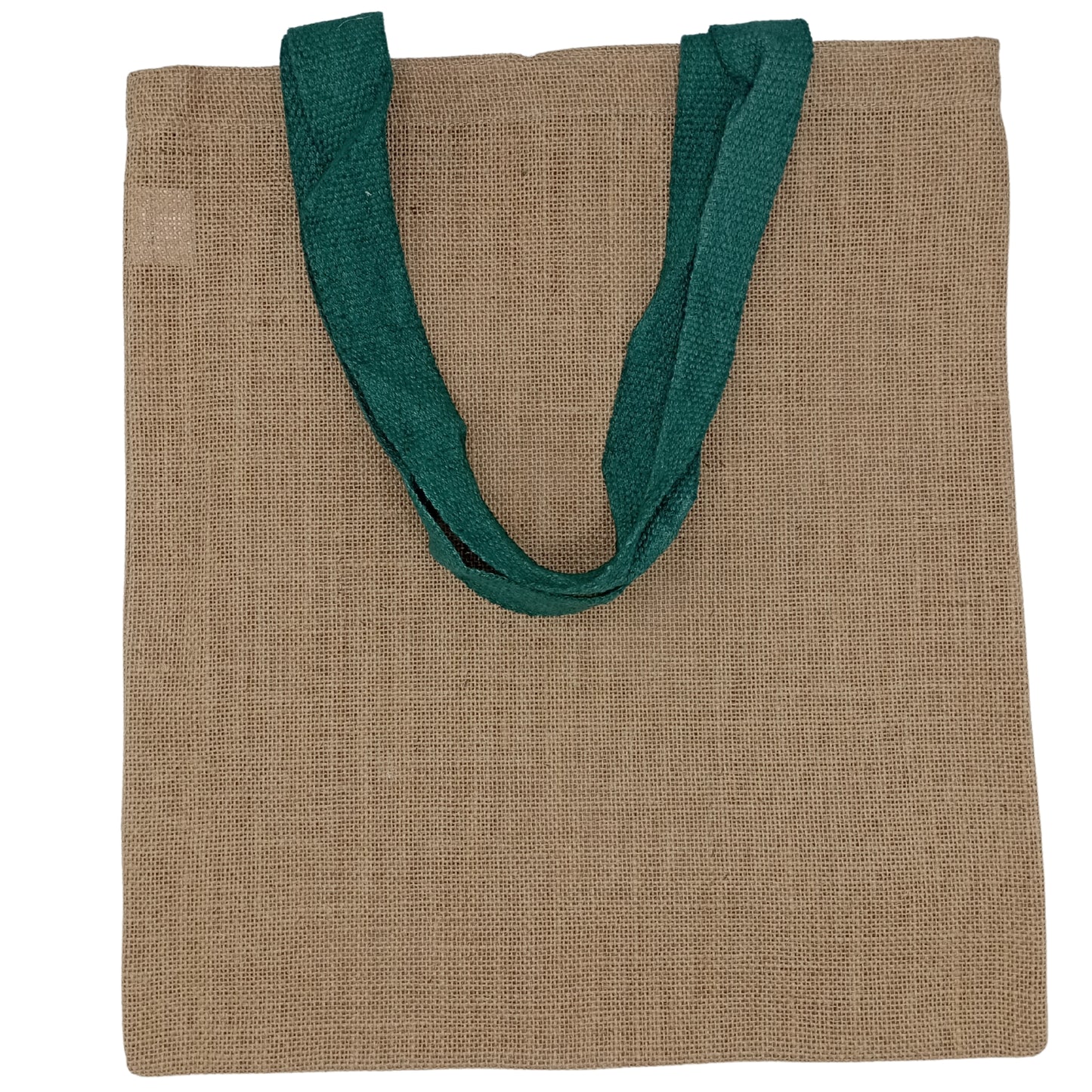 Große Jutetasche - 5 farbige Griffe