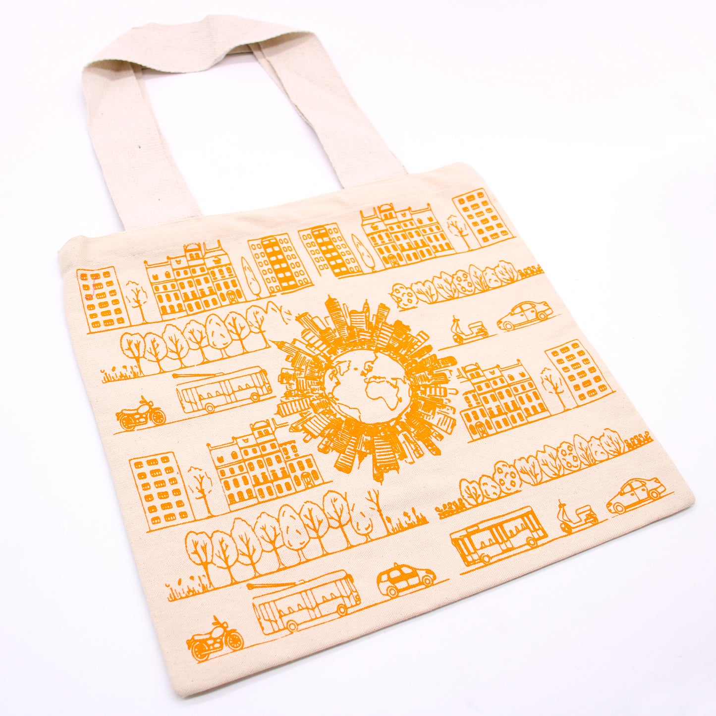 Grands sacs en coton - 38 x 42 cm - Urban Living - 280 g
