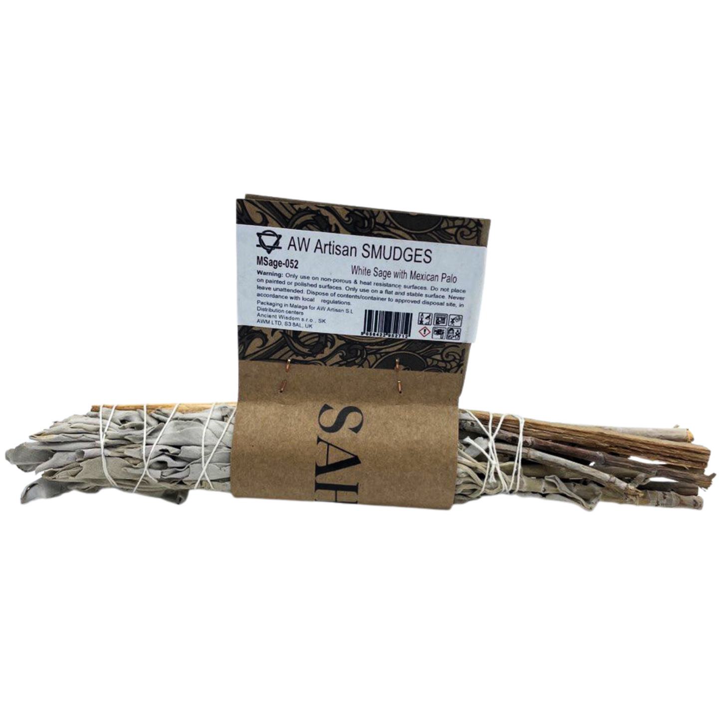 Bouquet d'herbes - Sauge blanche avec bâtonnet mexicain