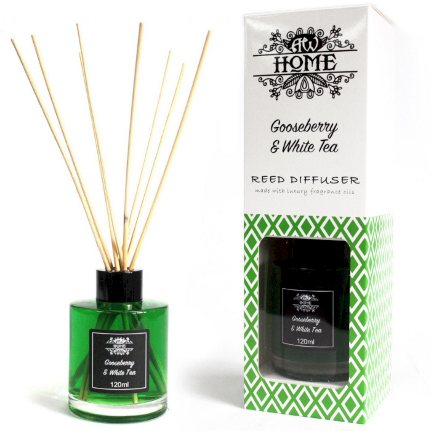 Diffuseur aromatique 120 ml - cassis et thé blanc