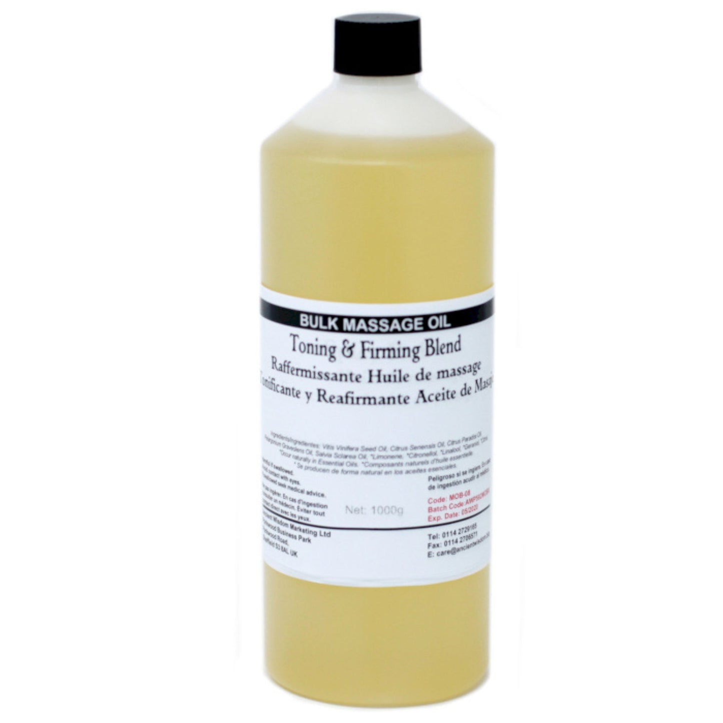 Massageöl 1kg - Straffend und festigend