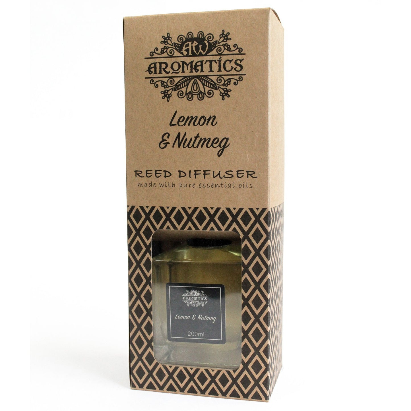 Diffuseur de parfum aux huiles essentielles - Citron et noix de muscade