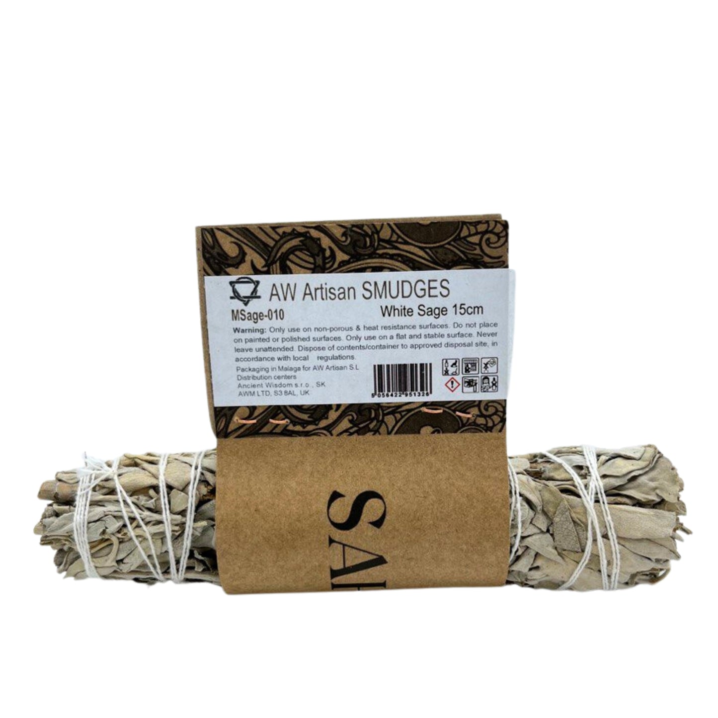 Bouquet d'herbes - Sauge blanche 15 cm