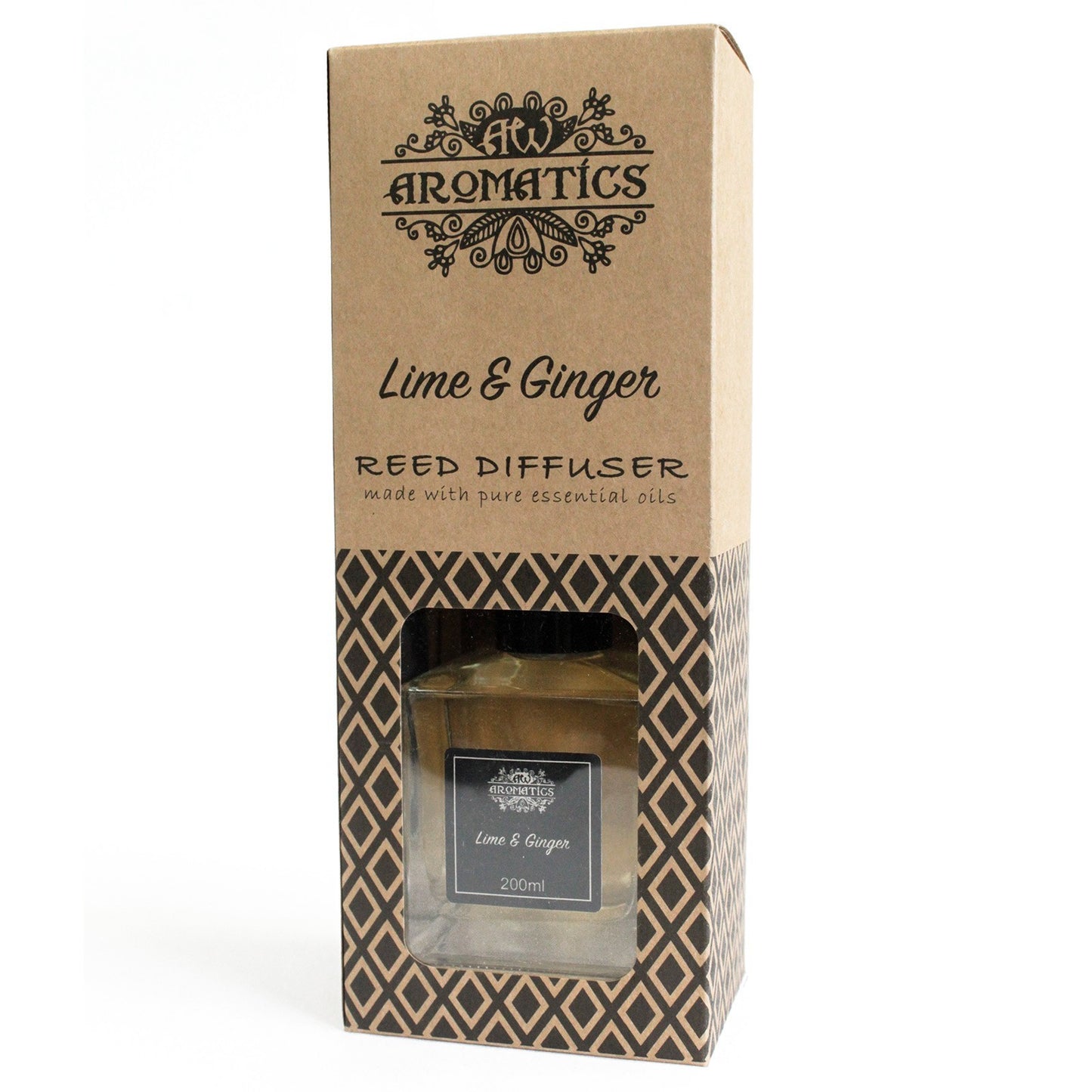 Diffuseur de parfum aux huiles essentielles - Citron vert et gingembre