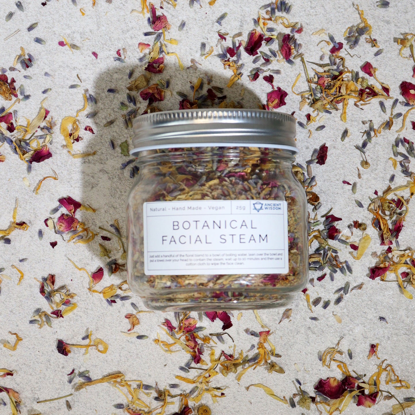 Mélange de vapeur botanique pour le visage - Naturel 25 g