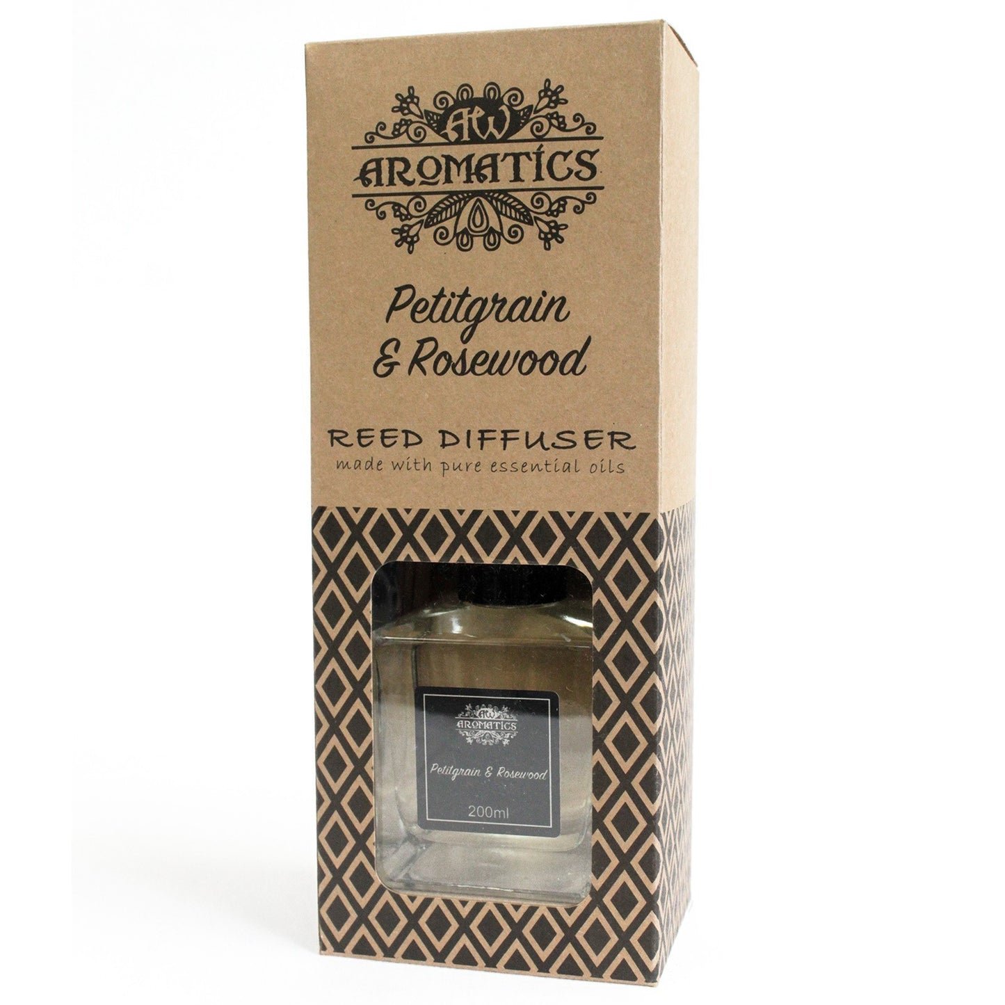 Diffuseur de parfum aux huiles essentielles - Petitgrain et bois de rose