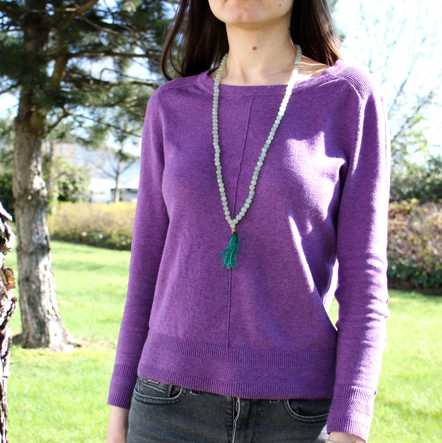 108 Japamala - Aventurine verte