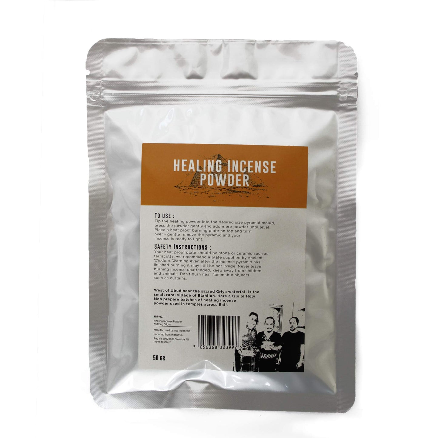 Encens de guérison en poudre - Noix de muscade 50 g