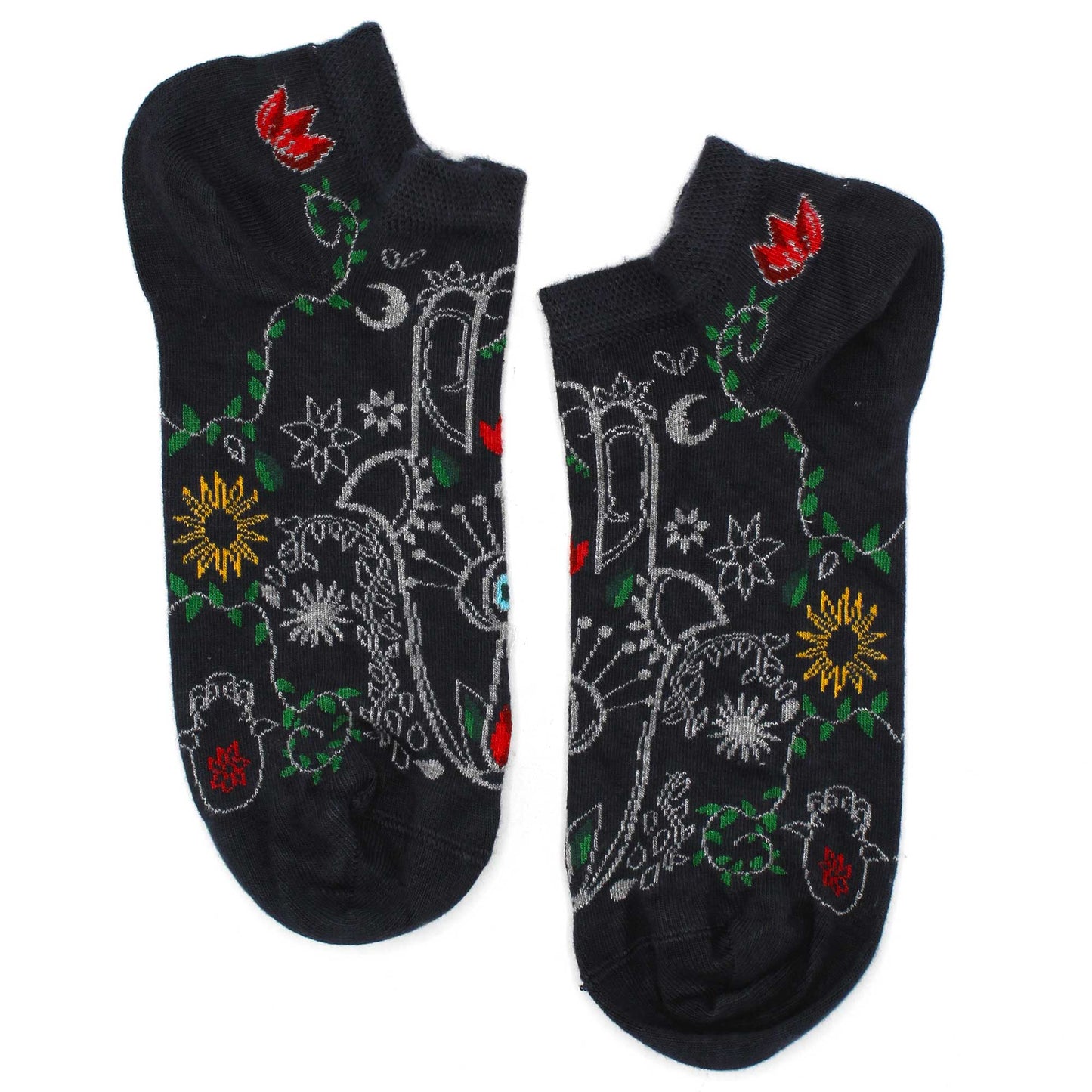 Chaussettes basses en bambou Hop Hare P/M (36-40) - Hamsa