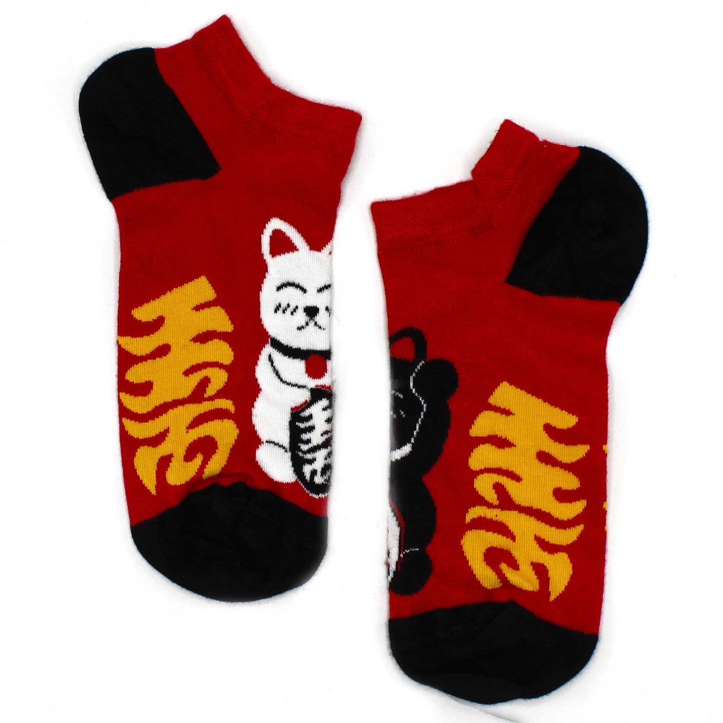 Chaussettes basses Hop Hare en bambou M/L (41-46) - Lucky Cat
