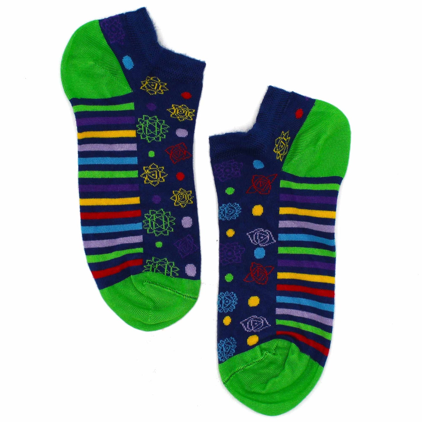 Chaussettes basses en bambou Hop Hare S/M (36-40) - 7 Chakras
