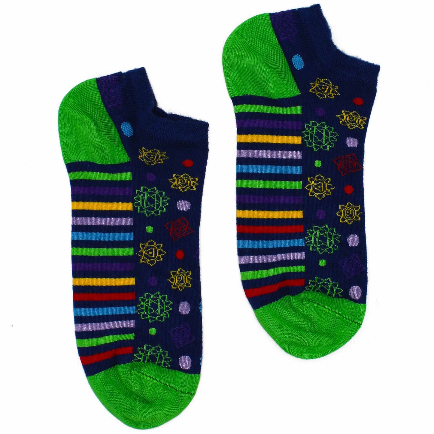 Chaussettes basses en bambou Hop Hare S/M (36-40) - 7 Chakras