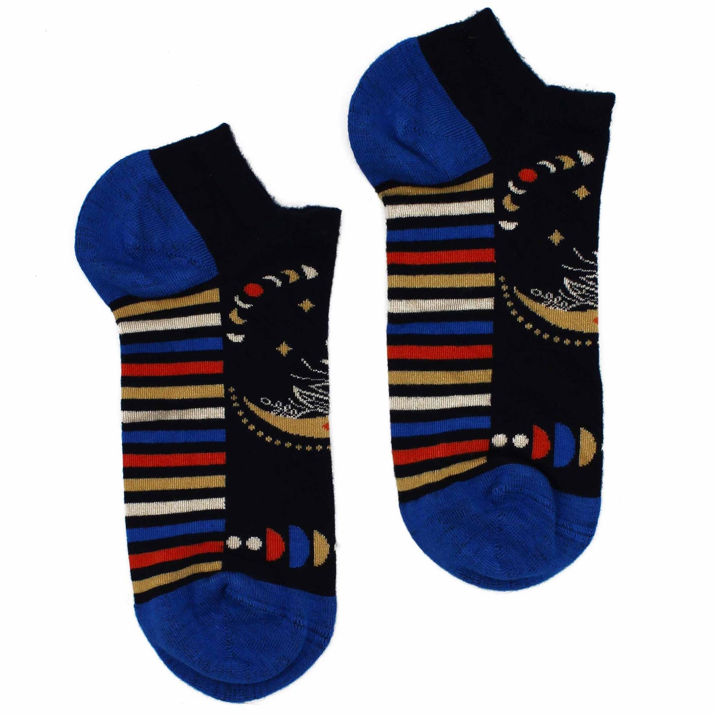 Chaussettes basses Hop Hare en bambou P/M (36-40) - Phases de lune