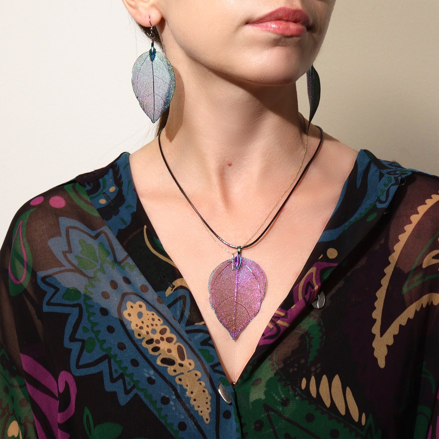 Boucles d'oreilles - Fiche Valeur - Multicolore