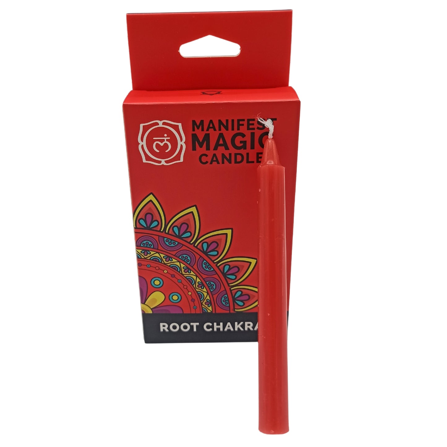 Bougies magiques Manifest (lot de 12) - Rouge - Chakra racine