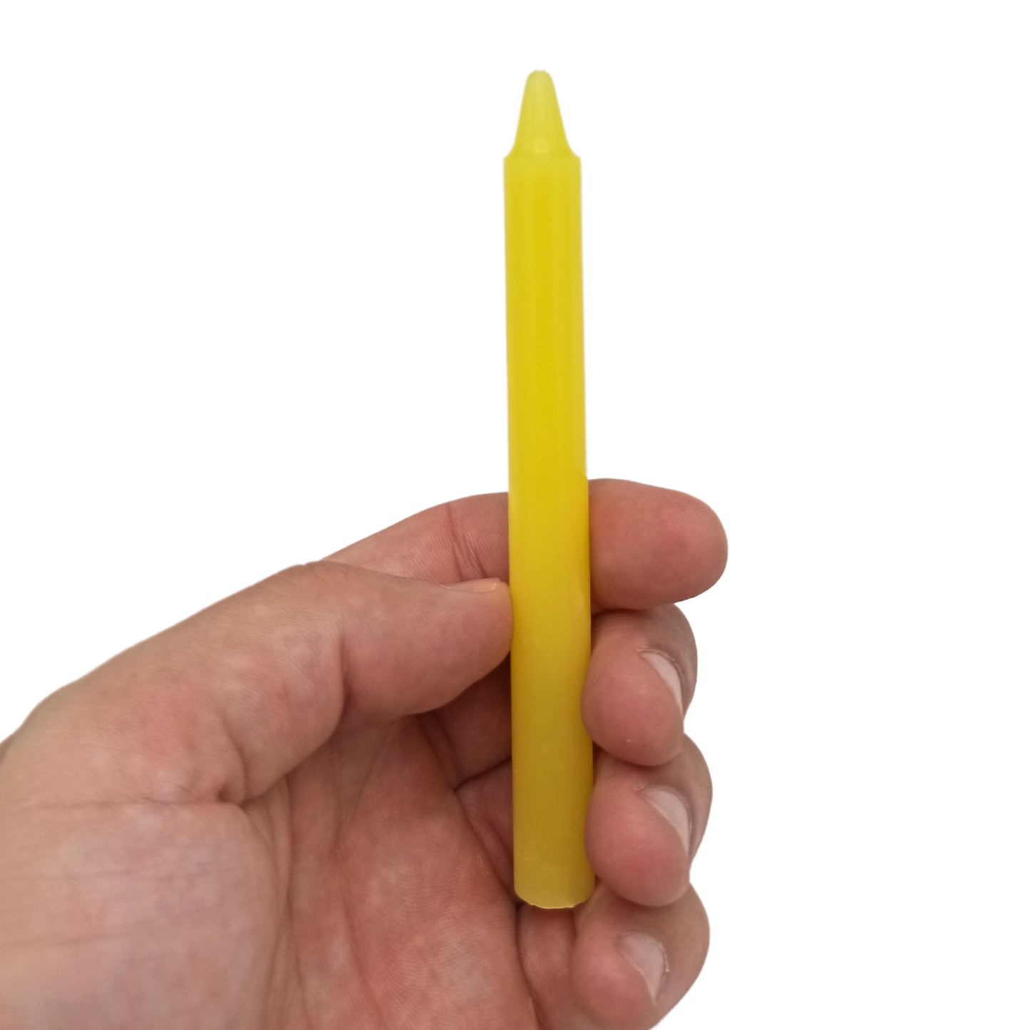 Bougies magiques Manifest (lot de 12) - Jaune - Chakra du plexus solaire