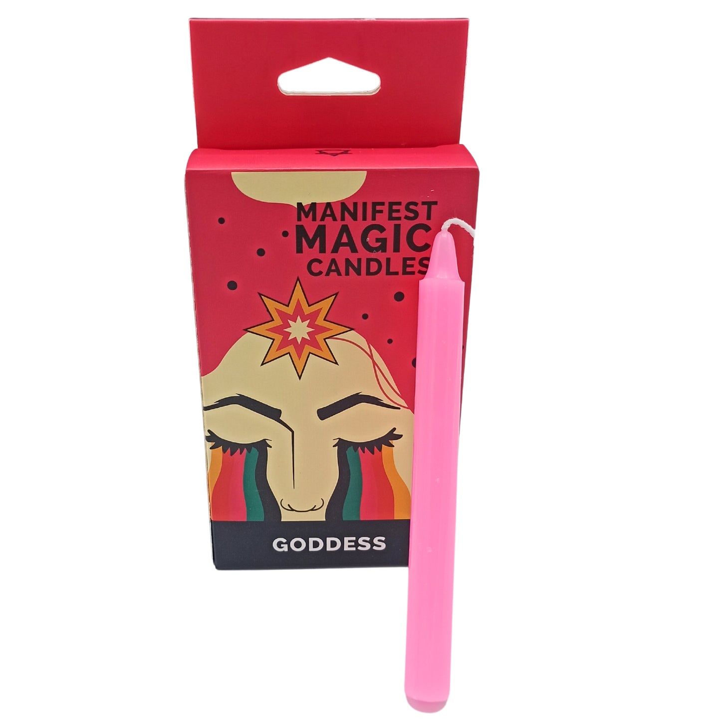 Bougies magiques Manifest (lot de 12) - Rose