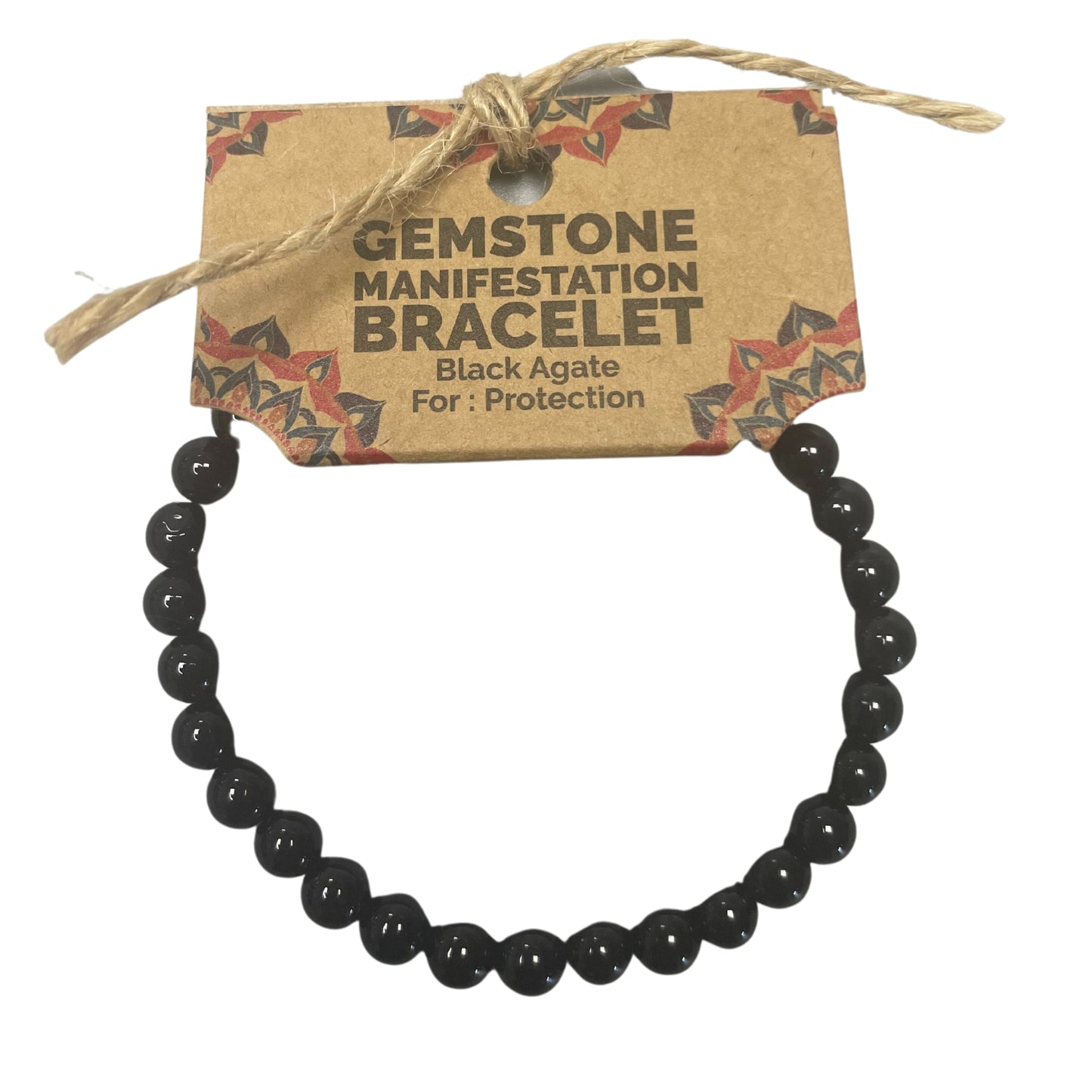 Bracelet de manifestation en pierres précieuses – Grenat sanguin – Protection