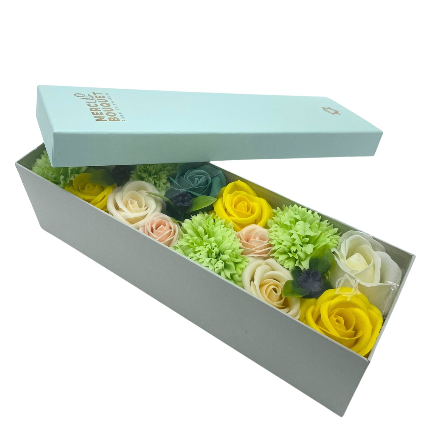 Boîte longue - Célébrations du printemps - Jaune et vert