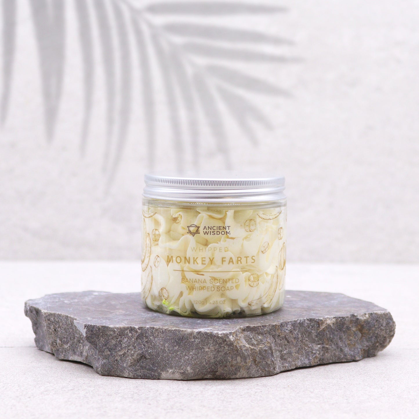 Bananenseife mit Schlagsahne 120g