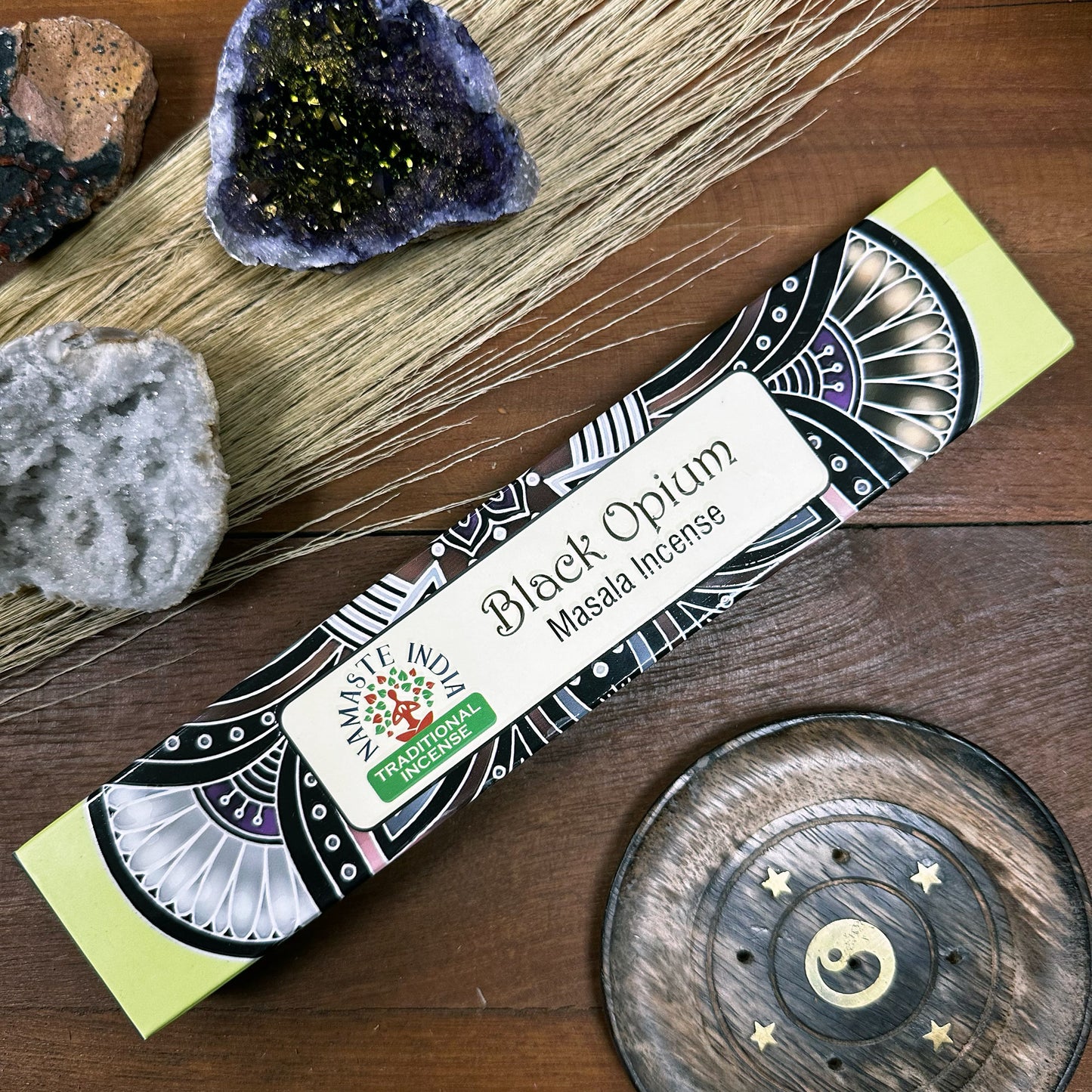 Namaste Mandala Masala Weihrauch – Schwarzes Opium