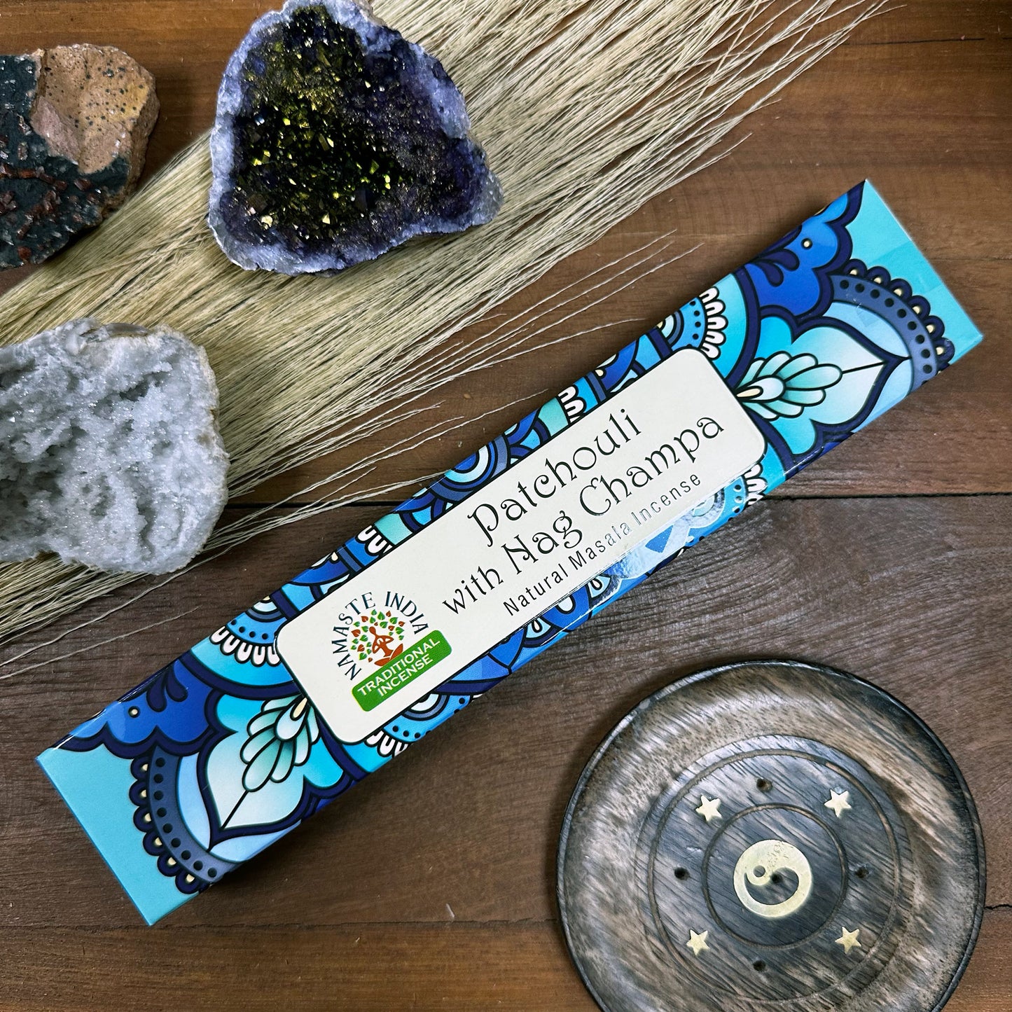 Namaste Mandala Masala Weihrauch – Patchouli und Nag Champa