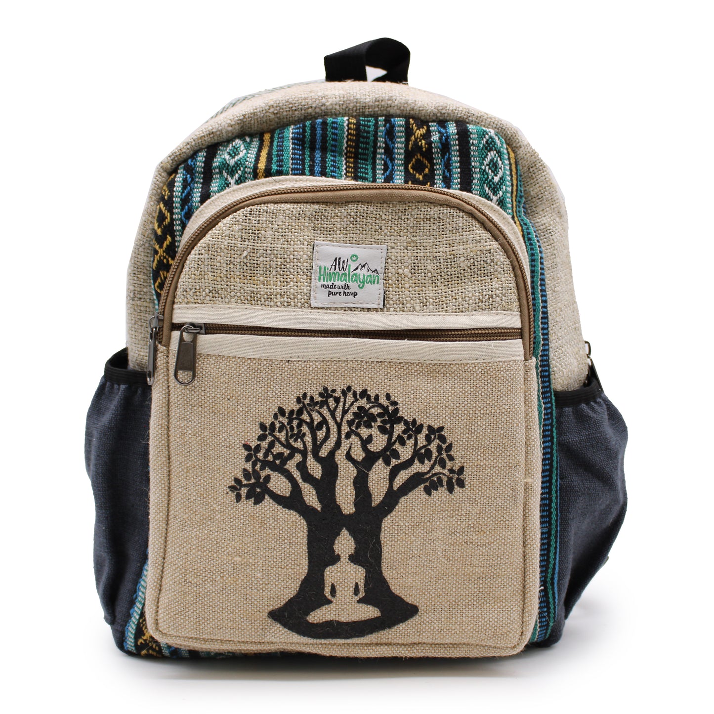 Petit sac à dos en chanvre - Bohdi Tree Design
