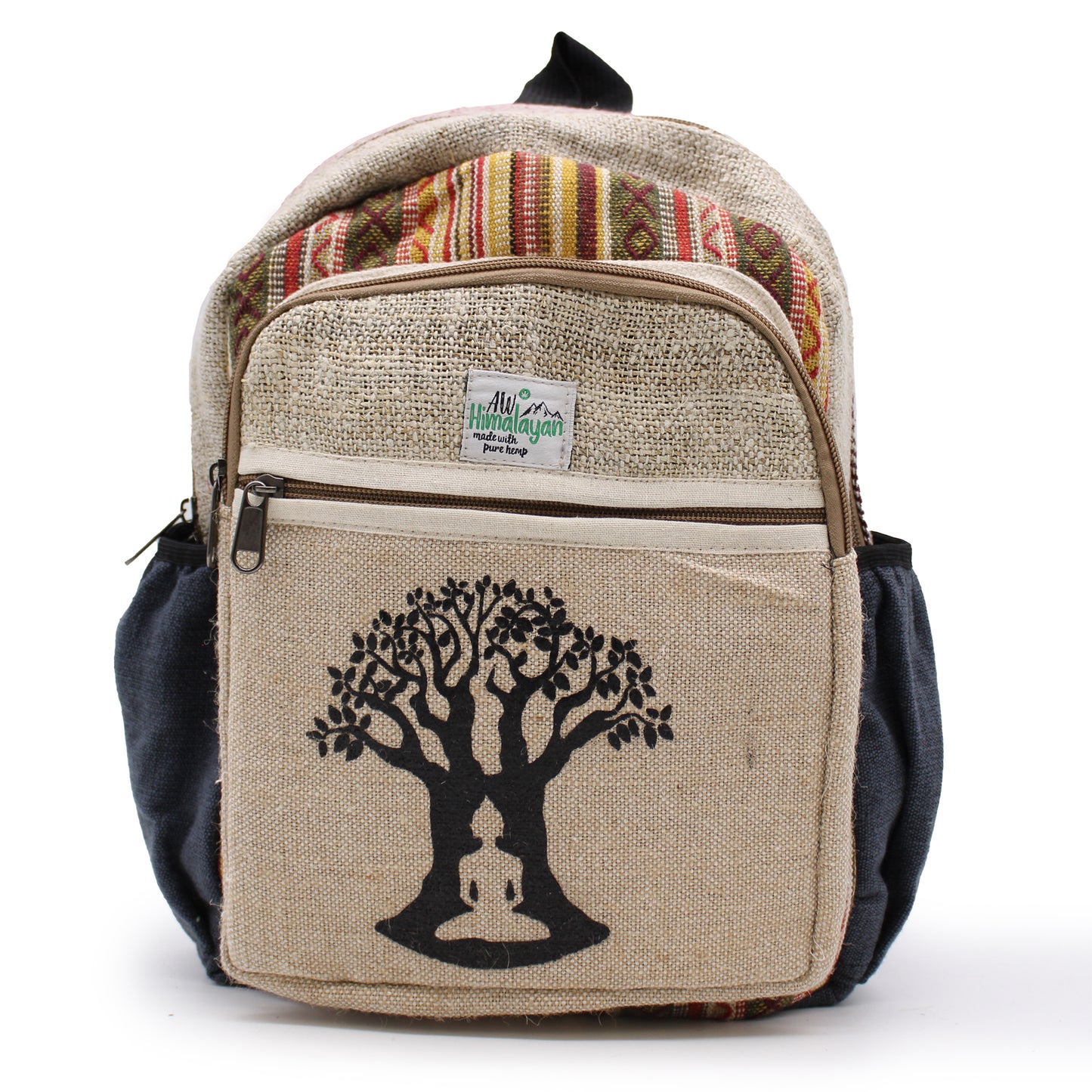 Petit sac à dos en chanvre - Bohdi Tree Design