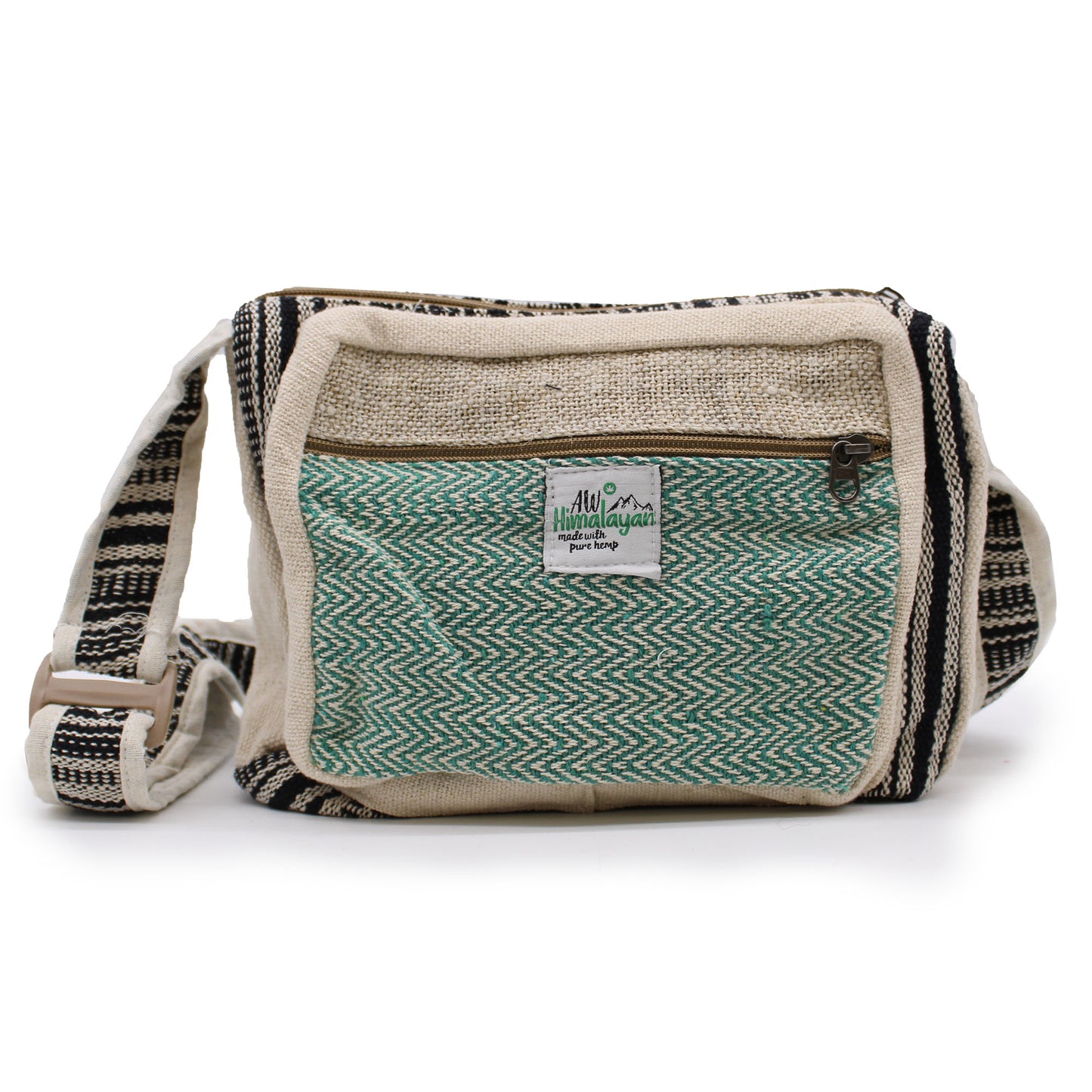Sac messager - Chanvre et coton